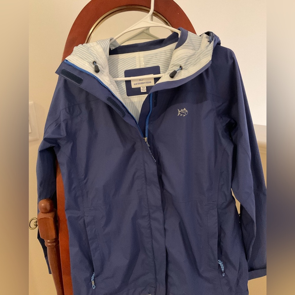 Southern Tide Rain Jacket. Size XS